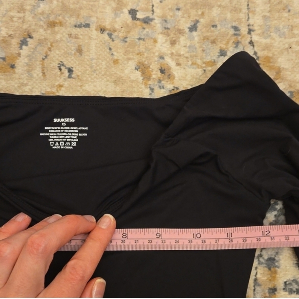 Anthropologie Black Top Size XS - Picture 3 of 3
